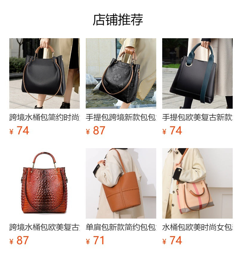 SAVOIE New Premium Large Bucket Bag - Multi-Way Commuter Tote Handbag SAVOIE