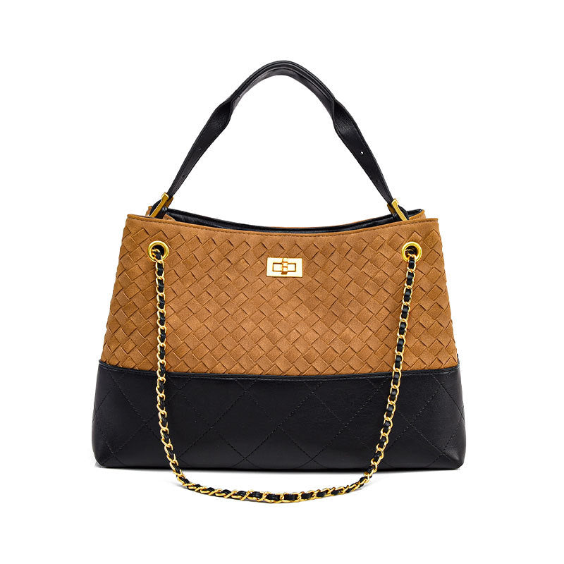 SAVOIE New Fall/Winter Frosted Shoulder Bag - Retro Large Commuter Handbag SAVOIE