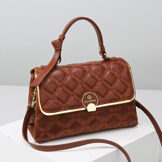 SAVOIE Premium Quilted Handbag - Multi-Way Crossbody & Commuter Shoulder Bag SAVOIE