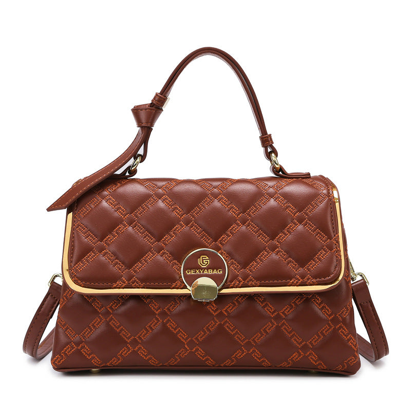 SAVOIE Premium Quilted Handbag - Multi-Way Crossbody & Commuter Shoulder Bag SAVOIE