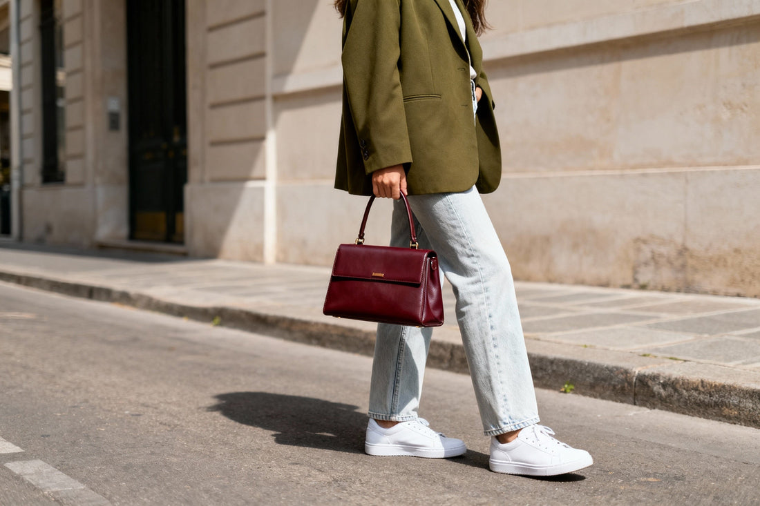 Move Over Black: Why Chocolate Brown and Burgundy Are 2026’s "It" Colors - SAVOIE