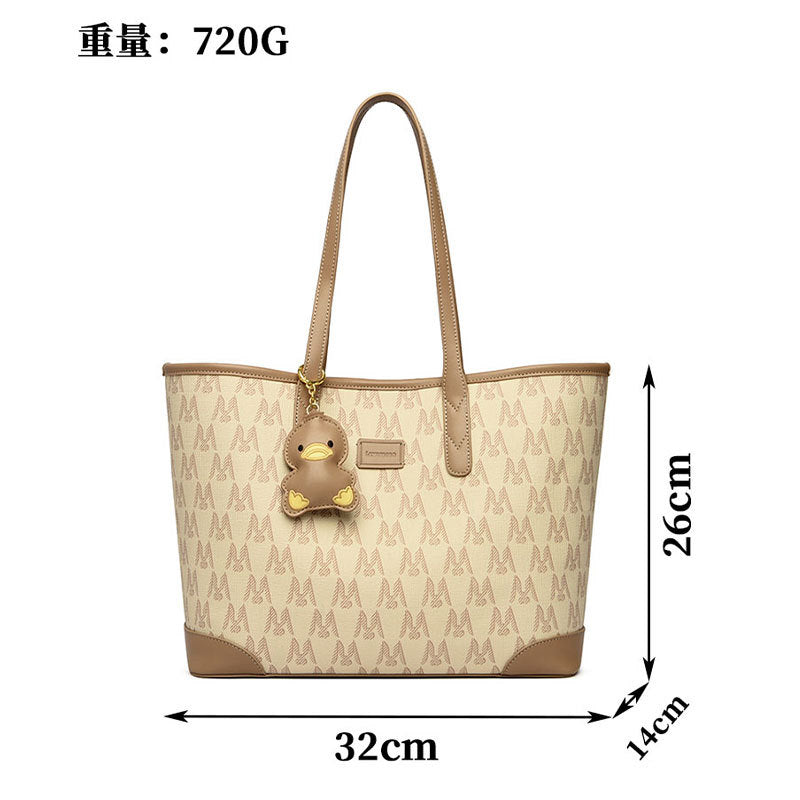 SAVOIE New Premium Printed Tote Bag - Large Capacity Commuter Shoulder Bag SAVOIE