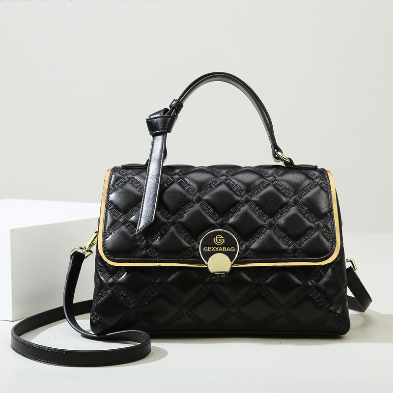 SAVOIE Premium Quilted Handbag - Multi-Way Crossbody & Commuter Shoulder Bag SAVOIE