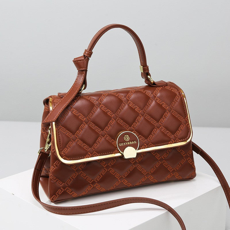 SAVOIE Premium Quilted Handbag - Multi-Way Crossbody & Commuter Shoulder Bag SAVOIE