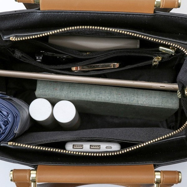 SAVOIE New Premium Large Tote Bag - Multi-Way Commuter Handbag SAVOIE