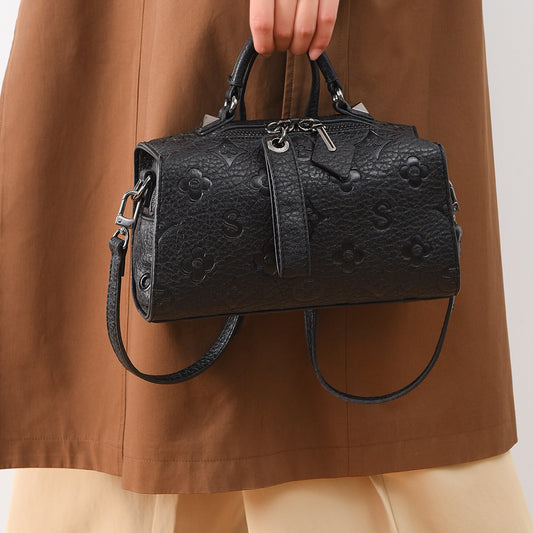 SAVOIE Premium Embossed Pillow Bag - Large Multi-Way Commuter Crossbody SAVOIE