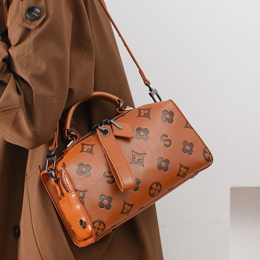 SAVOIE Premium Embossed Pillow Bag - Large Multi-Way Commuter Crossbody SAVOIE