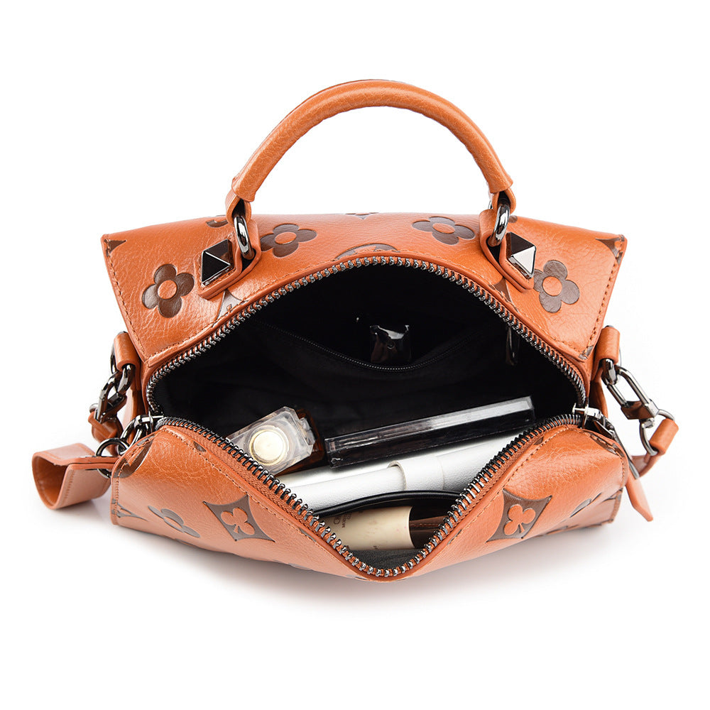 SAVOIE Premium Embossed Pillow Bag - Large Multi-Way Commuter Crossbody SAVOIE